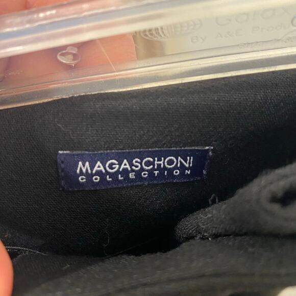 Magaschoni Classic Wool Pencil Skirt W/ Tie Classy Work Party - Picture 6 of 13